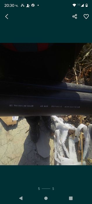 Политиенови тръби 6м.дължина f110