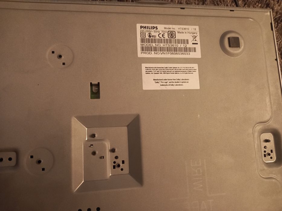 Dvd +Sistem home cinema Philips