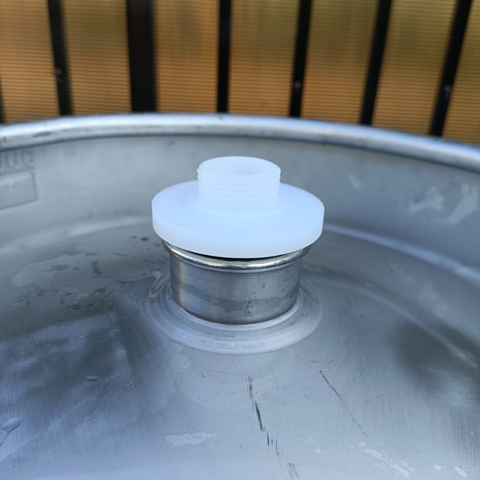 Vas expansiune fara basica din butoi bere inox alimentar 50 L