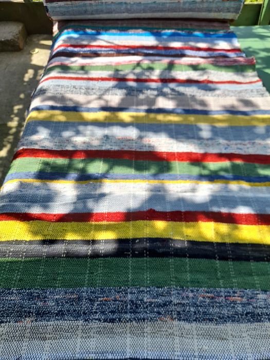 Стара ръчно тъкана черга