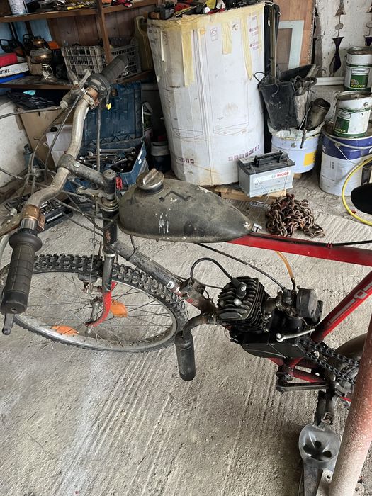 Vand/Schimb atv 200cc si bicicleta cu motor 80cc