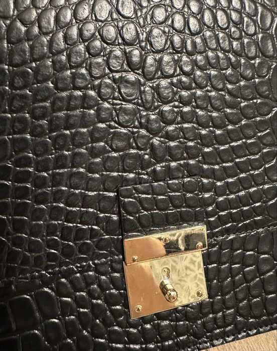 Geanta piele Musette model Carole