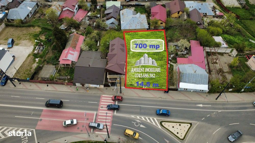 Teren Intravilan De Vânzare – Poziție Excepțională, Vizibilitate Maxim