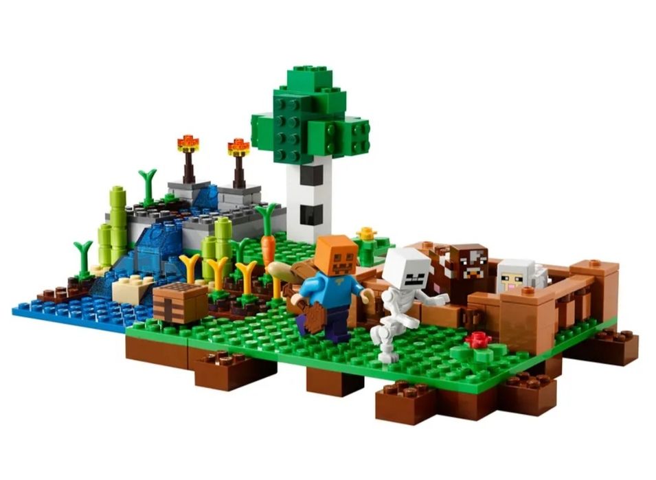 Лего майнкрафт ферма