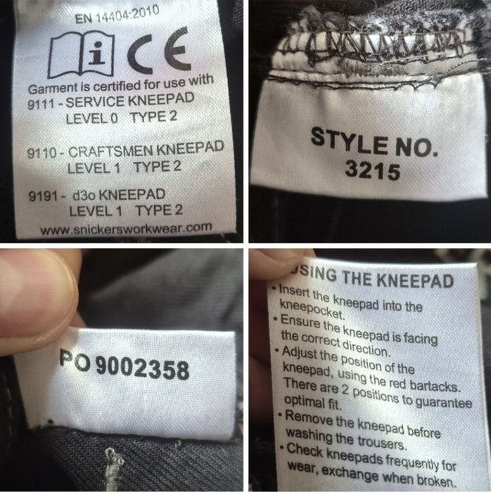 Pantaloni De Lucru Premium Snickers 3215 Holster Pocket, Bărbați - 42