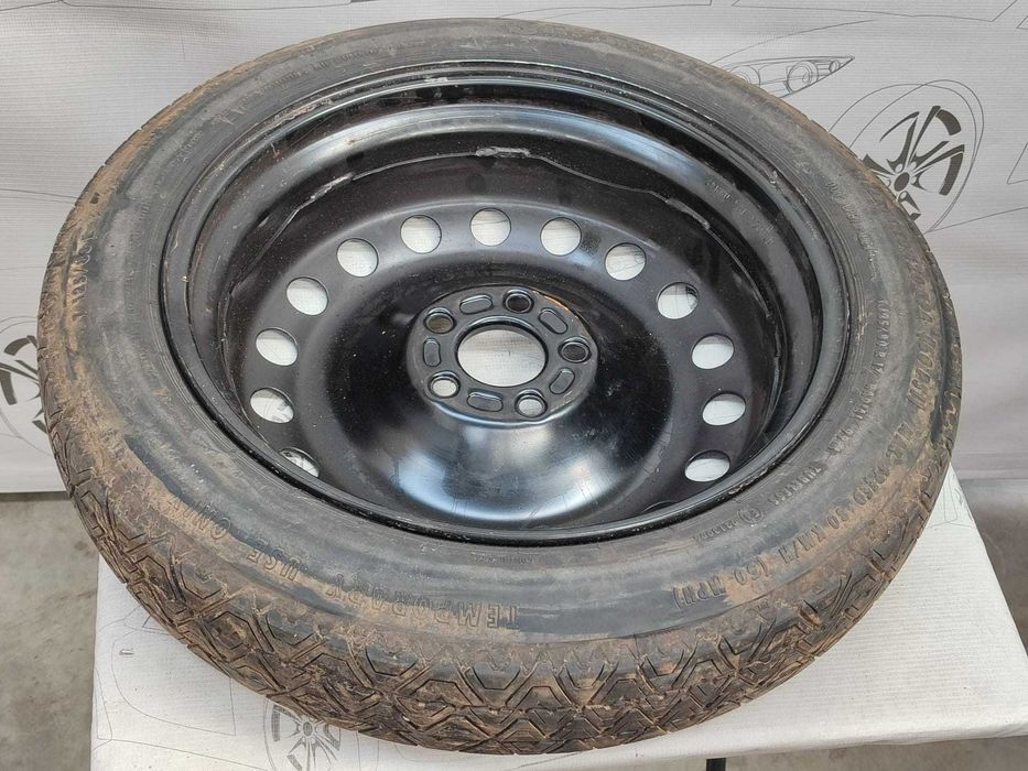 Roată de rezervă slim 5x108 T125/80 R17 DOT 4417 Volvo V60 (2018-2020) Cod:31302356 (3D)