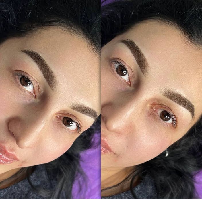 Акция! Растушевка бровей 300тысяч перманентный  губ Растушёвка Татуаж