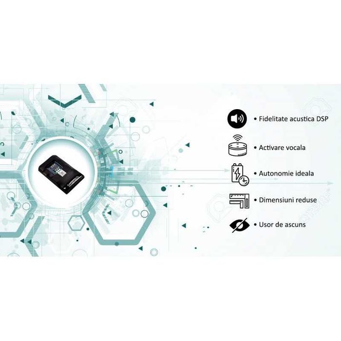 Microfon Spion DUSTy G-REK (SMT Security)