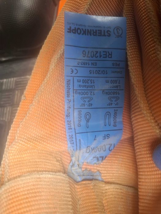 Стропа круглые 12 тонн