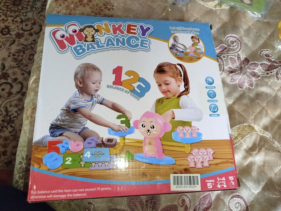 Обезьяные весы. 123 Игры на баланс