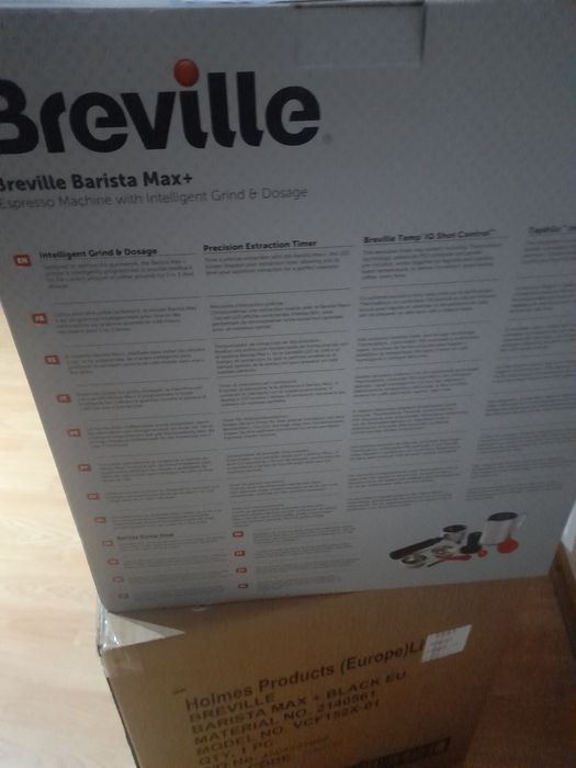 Espressor manual Breville Barista Max + Nou