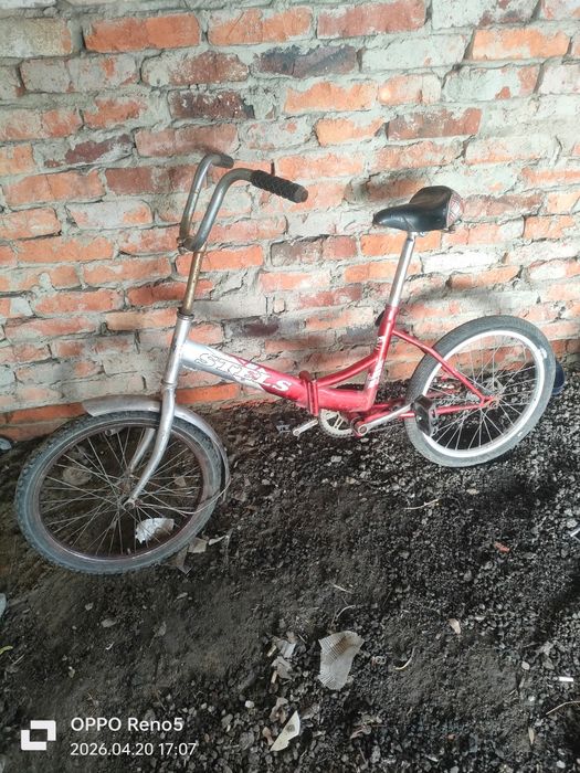 Велосипед на ходу