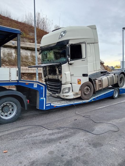 Inchiriem trailer pentru transport cap tractor si utilaje