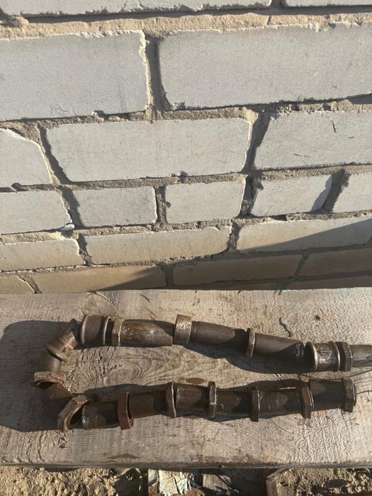 Резьбы с контрогаикой, сгoны с муфтой