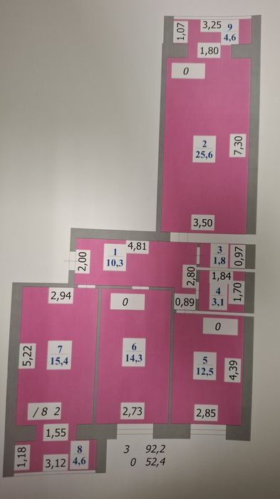 Новостройка Женис 3х