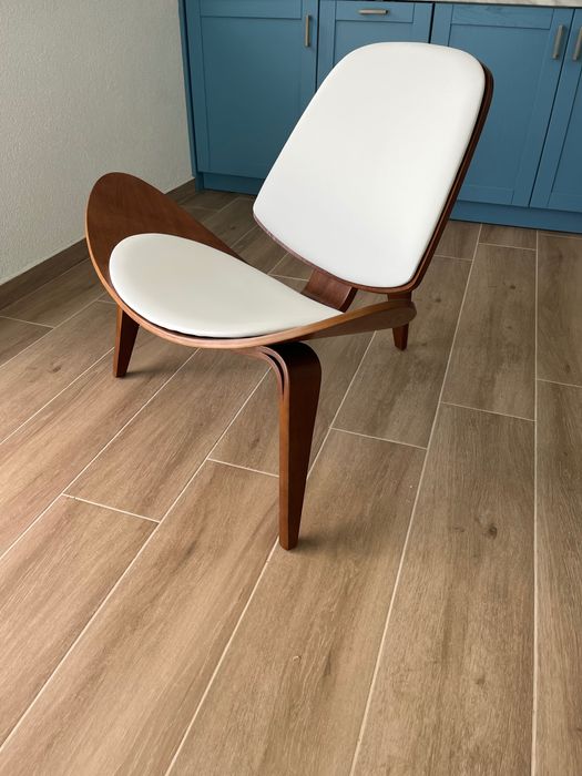 НОВ, неупотребяван модерен стол, тип кресло в скандинавски  стил