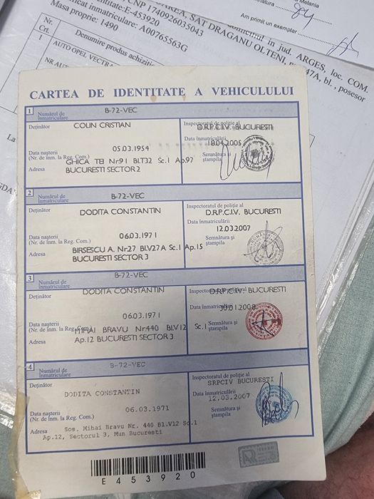 Opel vectra C,pentru programu rabla la