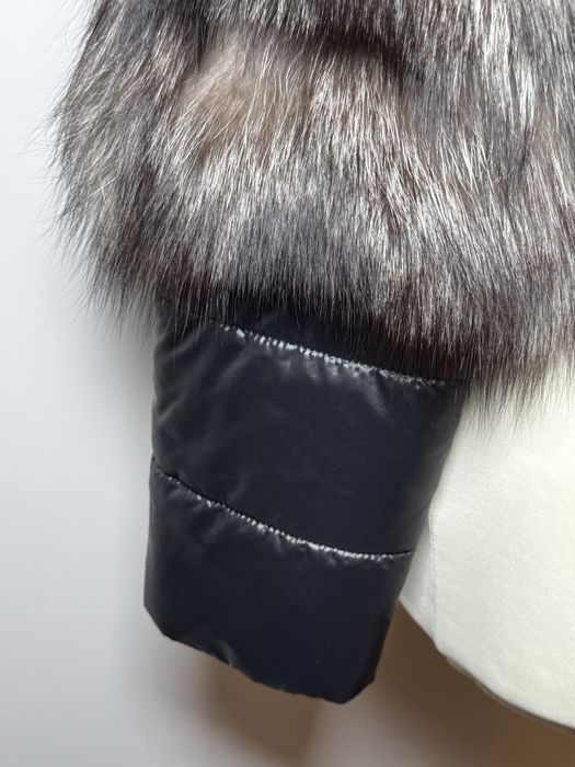 Haină din blană de vulpe – piele naturală, nouă, superbă