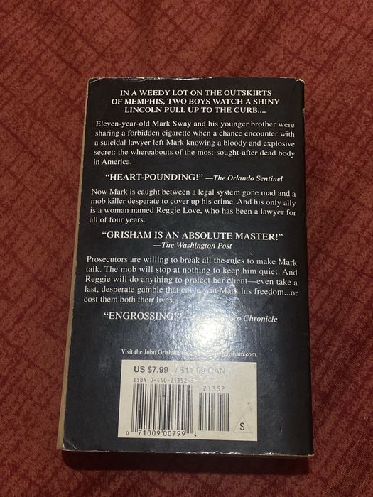 The Client - John Grisham (Ediție în limba engleză)
