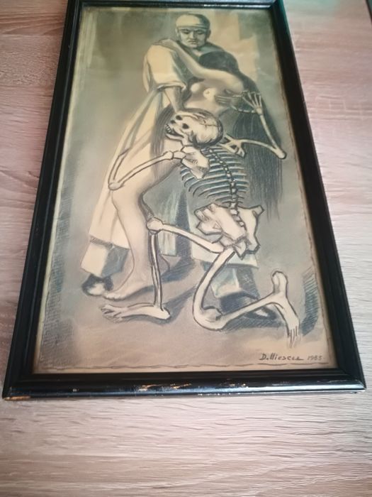 Tablou. Desen creion