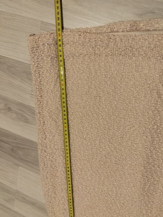 Rochie bej tricotată, mărimea 46