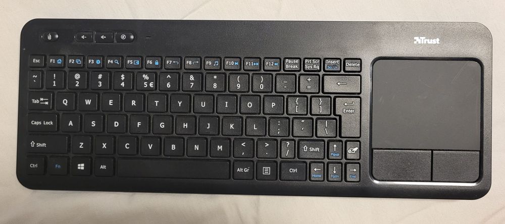 Trust Veza Wireless Keyboard Touchpadad - втора употреба

Съст