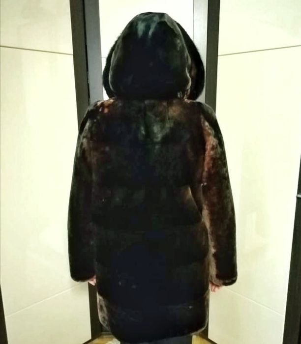 Полушубок мутоновый шуба