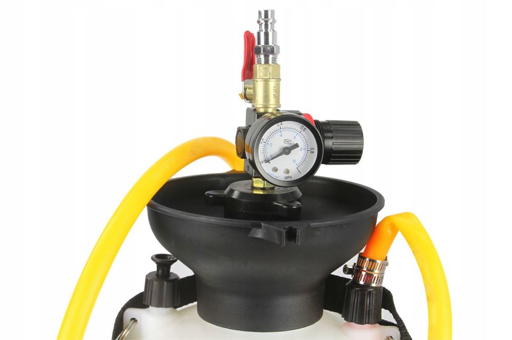 Пневматична система за пълнене на масло 8л