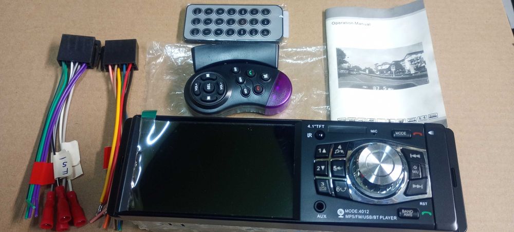 Radio auto MP5 /  FM / USB / BT PLAYER . Mode : 4012