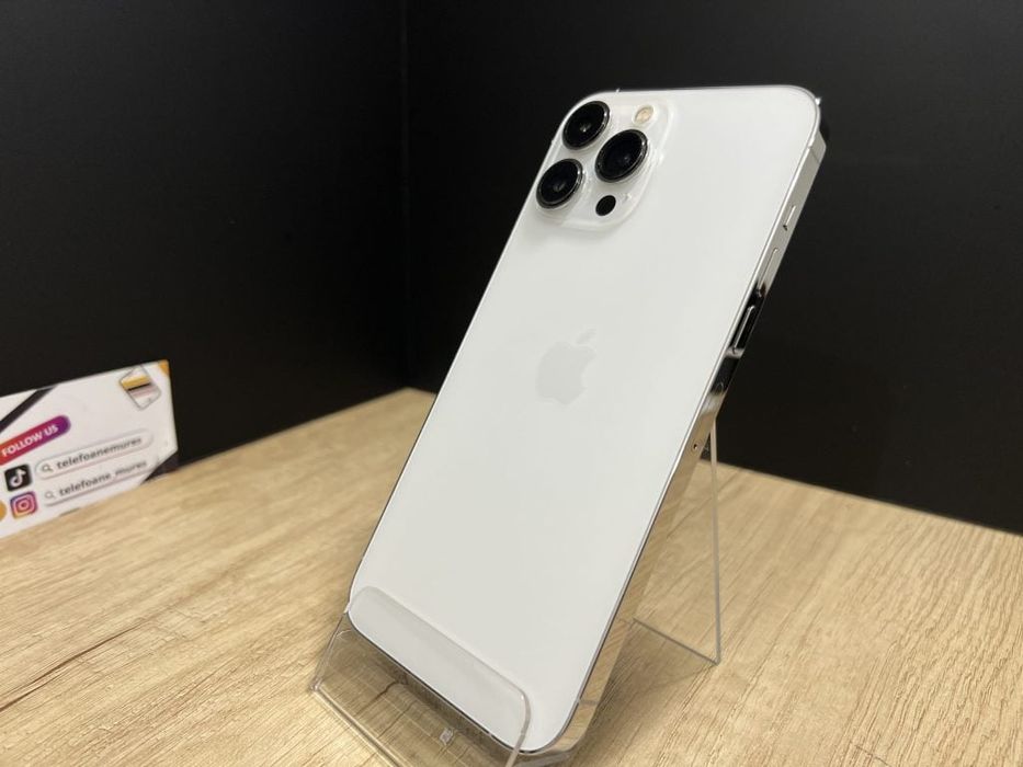 iPhone 13 Pro Max 1Tb Silver Second-Hand 3 ani garanție, Telefoane Mur