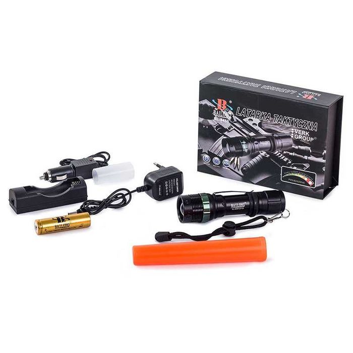 Класически фенер с МНОГО части: батерия, кошница за батерии, зарядни