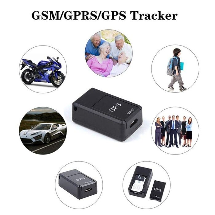 Mini locator GPS funcție de interceptare GF07 12 zile standby