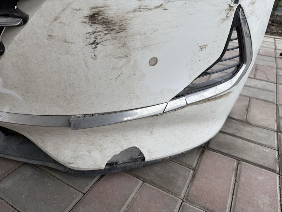 Передний бампер на sonata 2022г