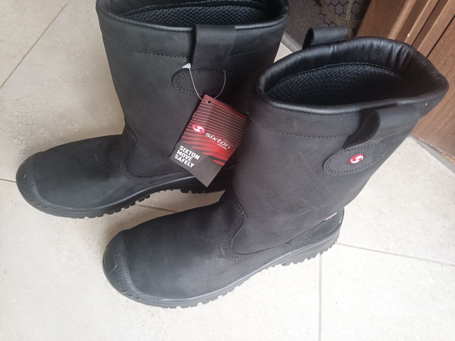 Мъжки ботуши естествена кожа, за туризъм,работа45,46