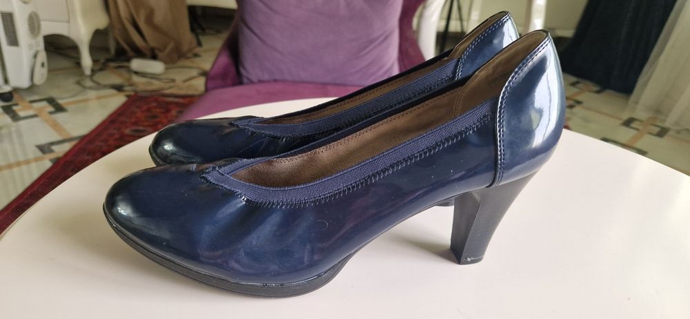 Туфли осенние кожаные