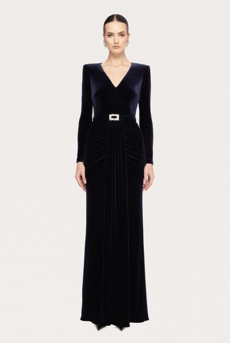Rochie Nissa din catifea