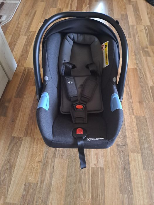 Cos auto ISOFIX Kinderkraft Mink , 0-13 kg, negru