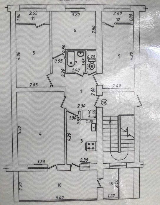 Продажа ‼️  Ц-2  4/4/4   Ор-р 17 школа ,Алайский  92м2