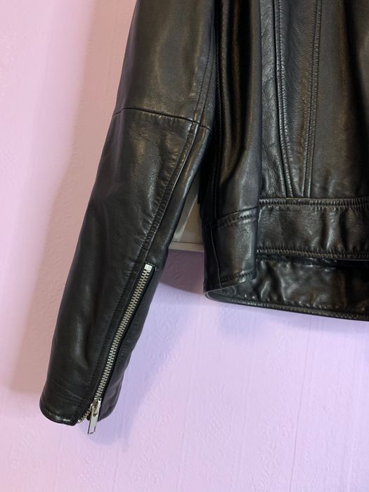 Diesel Leather Biker Jacket Кожено Яке