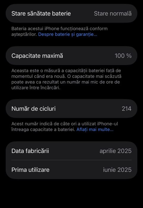Se vinde iphone 16 pro