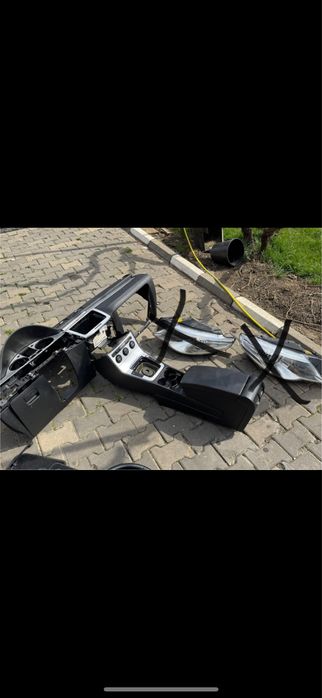 Vand plansa Bord passat B6 b7 cc cotiera piele Panou clima