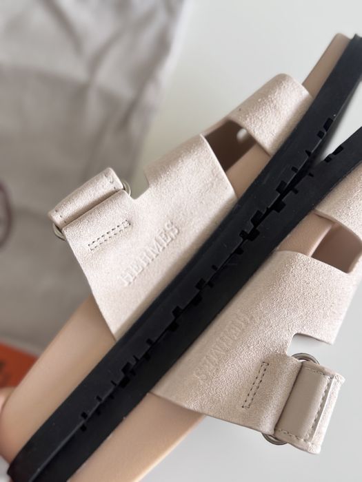 Розови чехли Hermes*