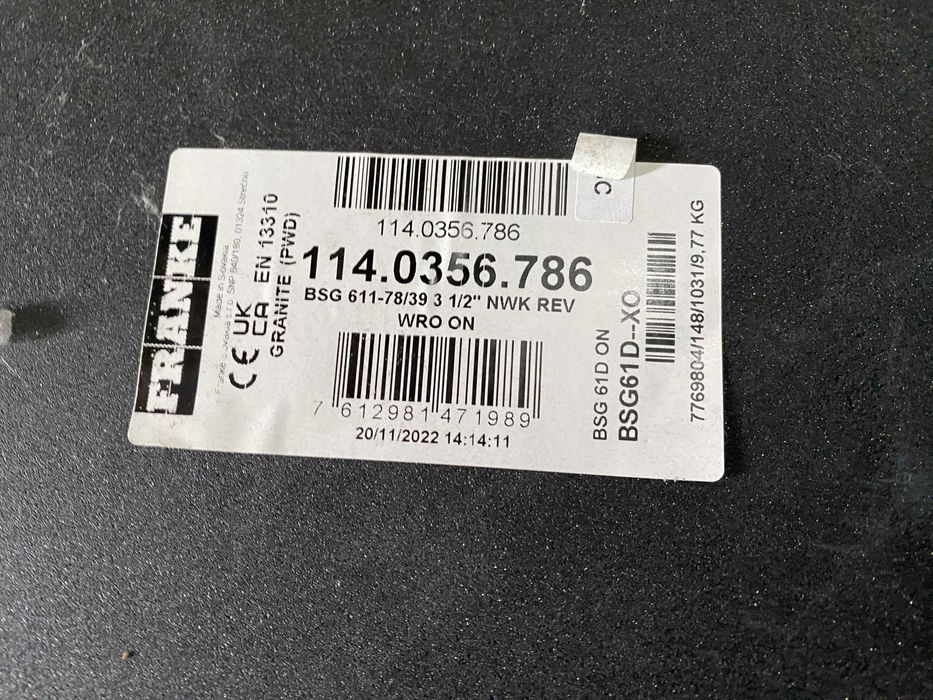 Chiuveta cu Baterie FRANKE