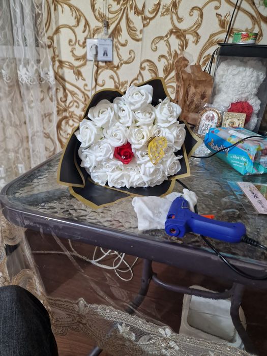 Buchet trandafiri săpun