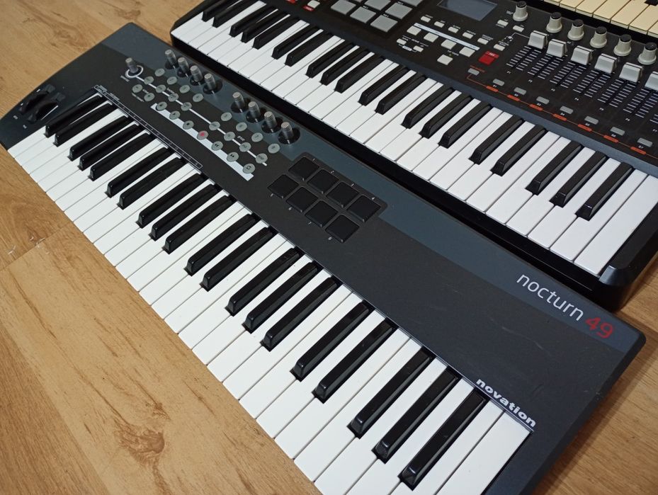 CME-UF70 Akai MPK49 Novation Nocturn49 midi controllere pian orga