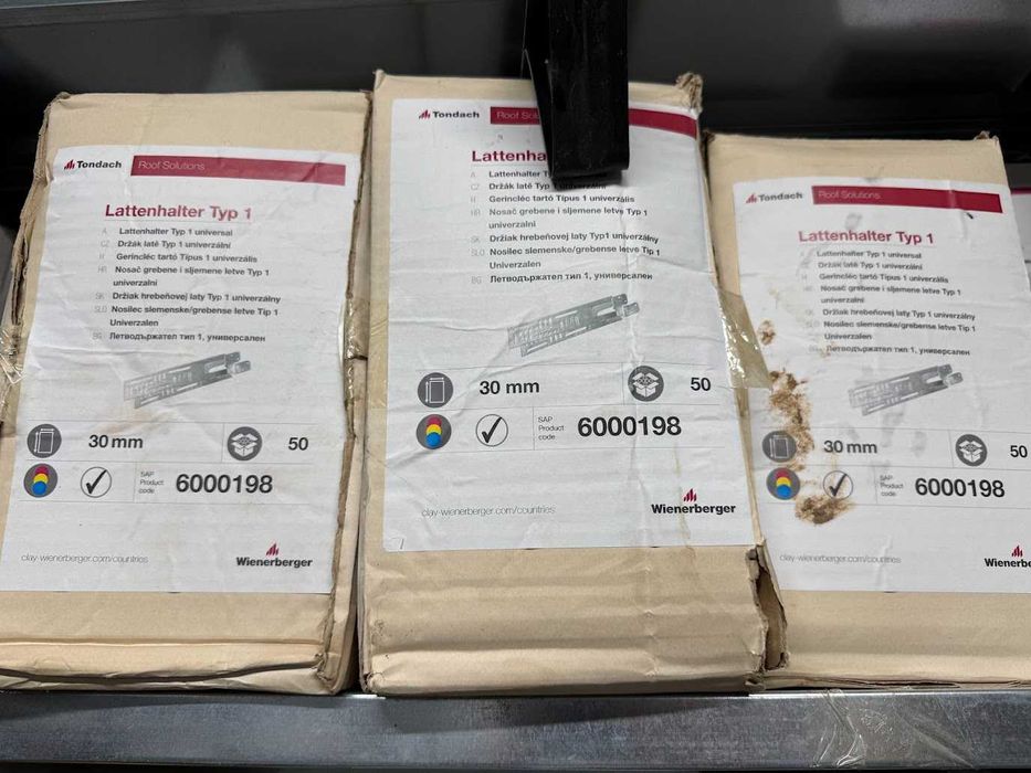 лента било,Надулучна пола,Алумин. улама Tondach Wienerberger