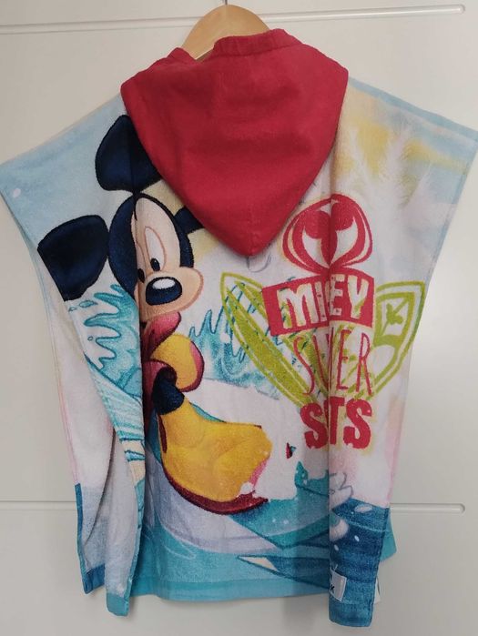 Prosop cu gluga pt copii, pt baie sau piscina cu Mikey Mouse