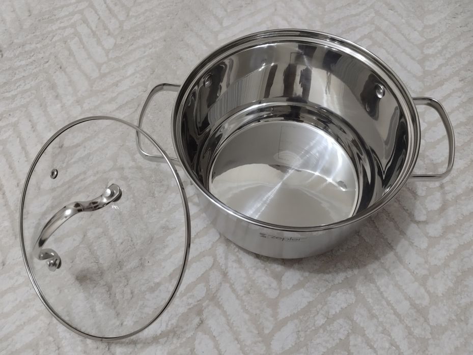 Кастрюля 7л нержавейка Zepter