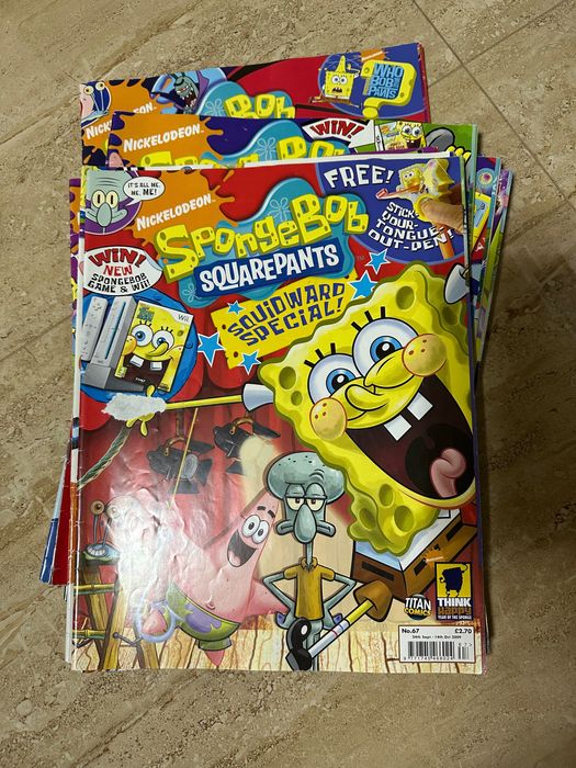 Benzi desenate cu SpongeBob