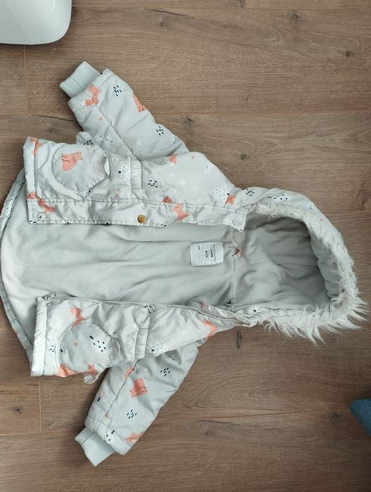 Зимно бебешко яке, размер 86 см